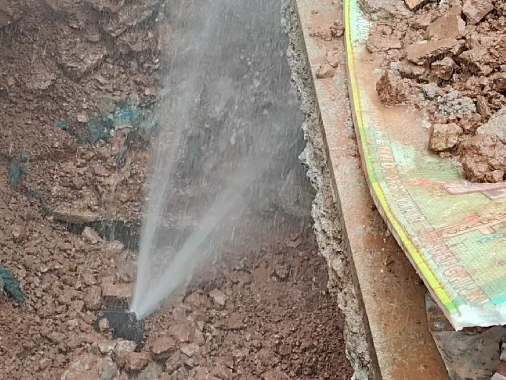 且末消防水管漏水检测定点开挖